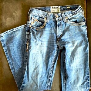 Ariat Mens M5 straight, fit, straight leg jeans 30x34